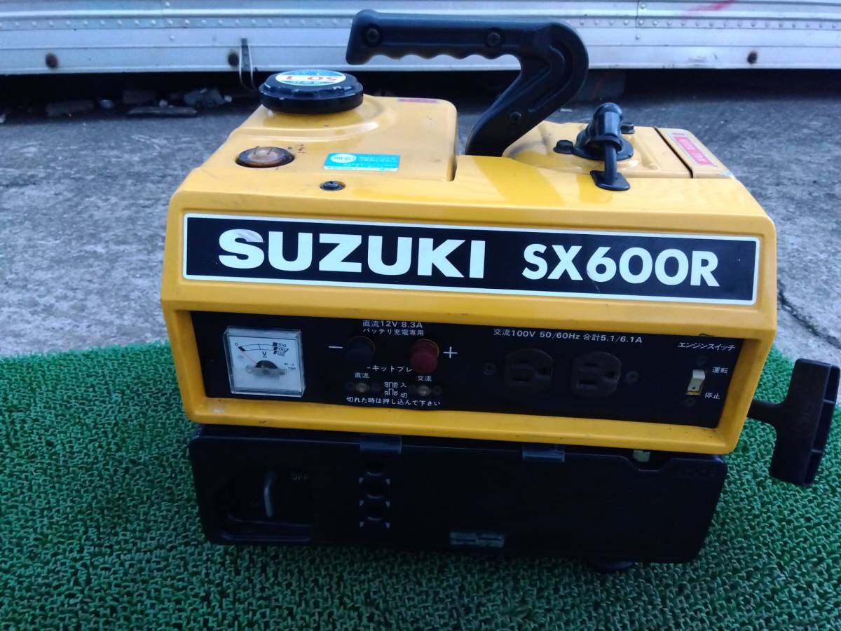 SX600R スズキ 発電機 ◇スズキ ポータブル発電機◇ SX600R 50/60Hz