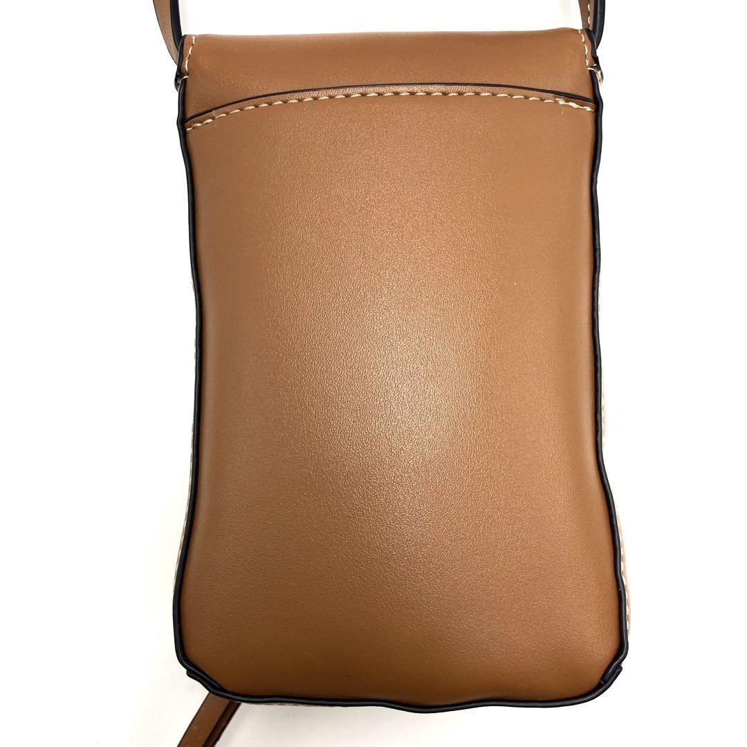 Tory Burch スマホショルダーバッグ ブラウン 【公式通販】