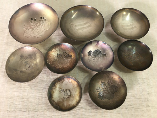 銀盃 純銀 68g 純銀製盃 1ケ 約67g 銀杯 純銀盃 純銀盃 純銀