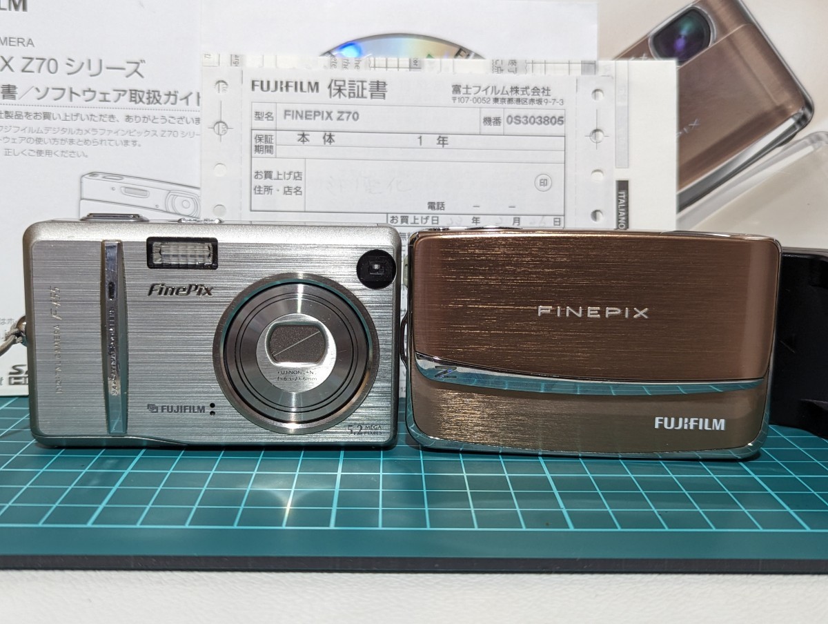 人気☆FUJIFILM FINEPIX Z70・F455☆富士フイルム コンパクトデジタル 
