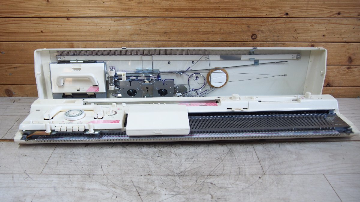 ☆【2F1009-16】 brother ブラザー palie AⅡ KH-893 編み機 ハンドクラフト ジャンク
