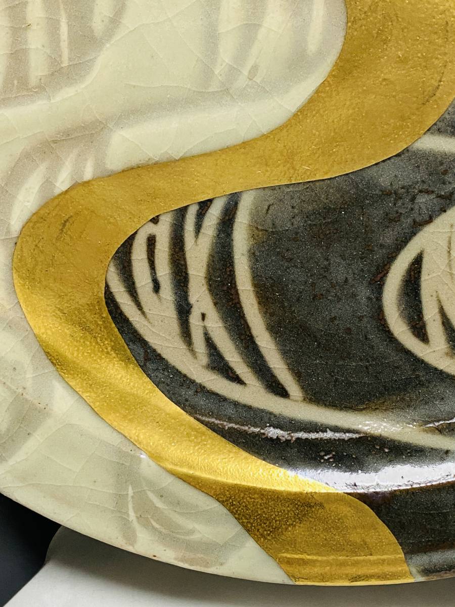 安藤日出武 - ☆仙山窯 MOJO 皿 安藤 仙山窯 陶安藤日出