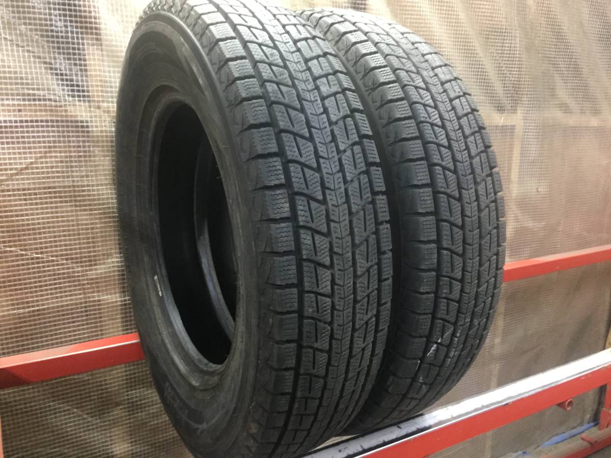 2本バリ山!! 175/80R16 ダンロップ WINTER MAXX SJ8 ジムニー 引取可