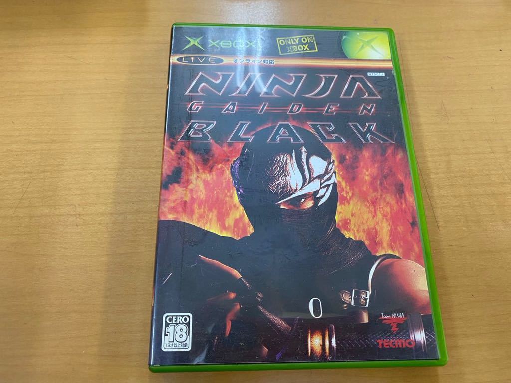 ニンジャガイデンブラック　NINJA GAIDEN BLACK XBOX ソフト　
