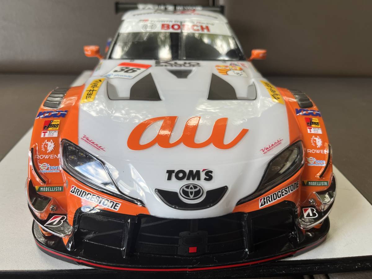 新品塗装済 タミヤ 1/10 au TOM'S GR Supra スープラ 検