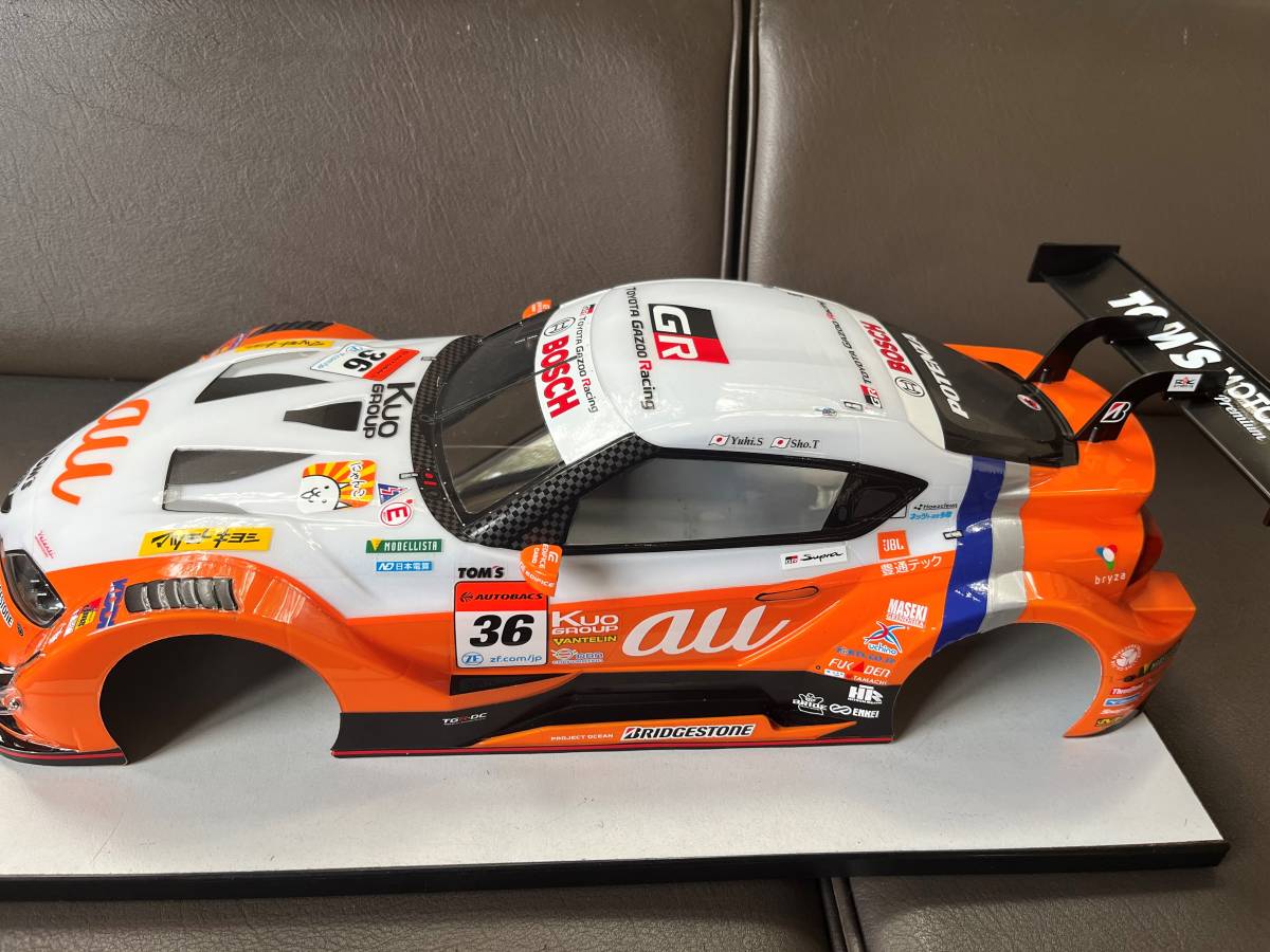 新品塗装済 タミヤ 1/10 au TOM'S GR Supra スープラ 検