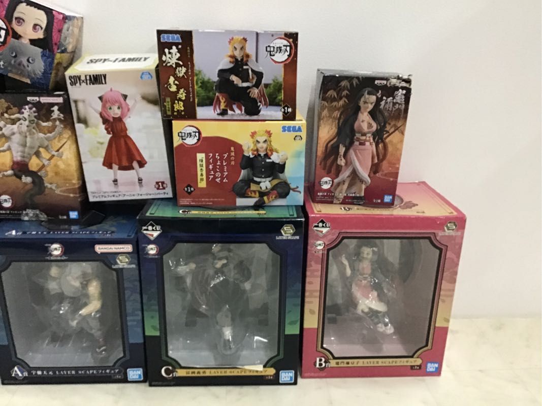 1円〜 同梱不可 ジャンク 一番くじフィギュア等 鬼滅の刃、SPY×FAMILY他