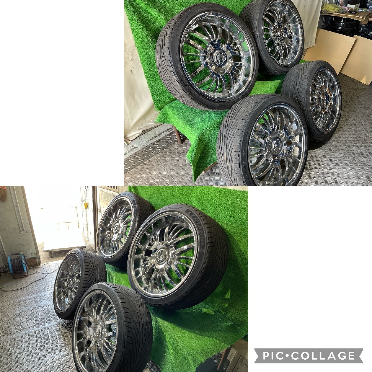 Davinci ダヴィンチ 22インチ 9.5J +15 PCD115 5H【265/35R22】TRIANGL 