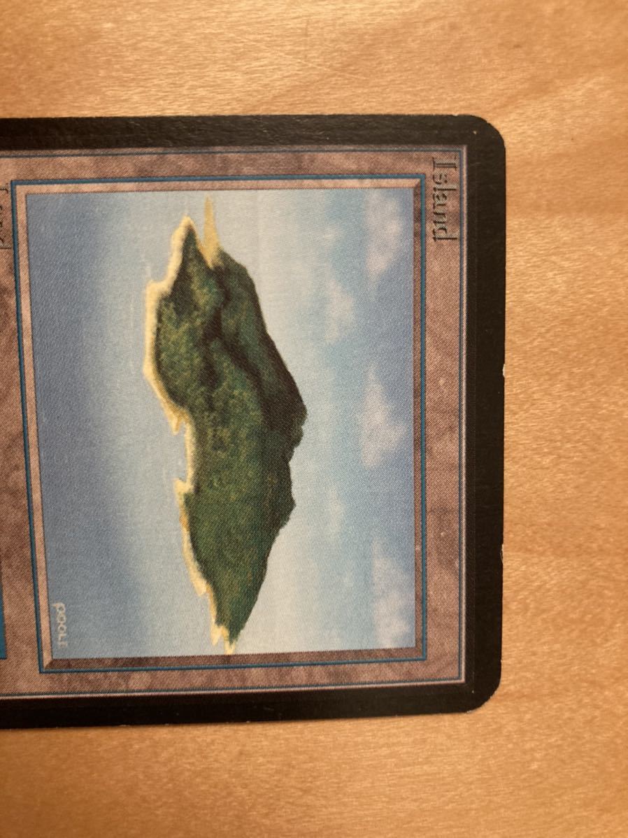 MTG 島 アルファ ‪α‬ LEA 美品 A MTG 島 LEA アルファ α | 初版 ALPHA island 初期 Island NM- 英語版