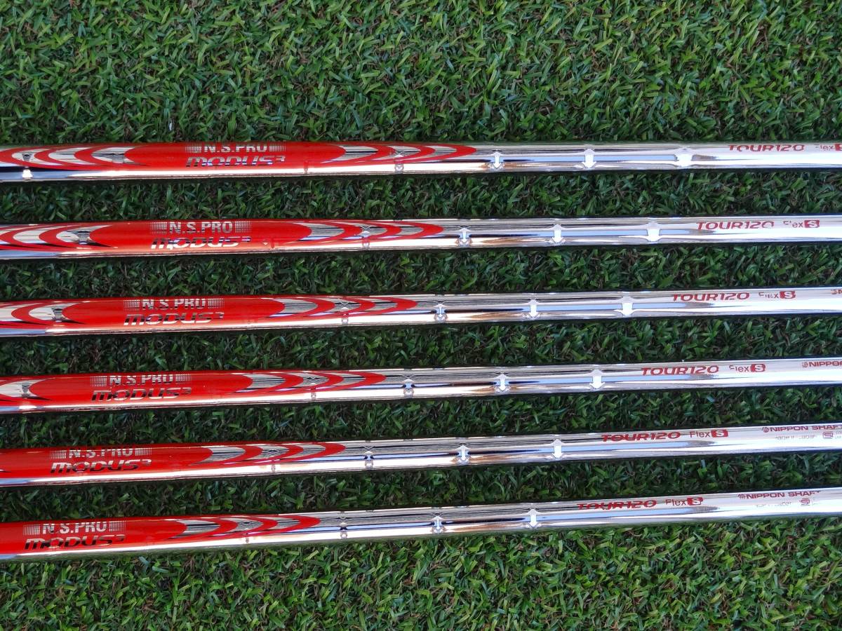 激レア地クラブ】 KNS GOLF TRIANGLE IRON モーダス120 S 5-9,P 6本 