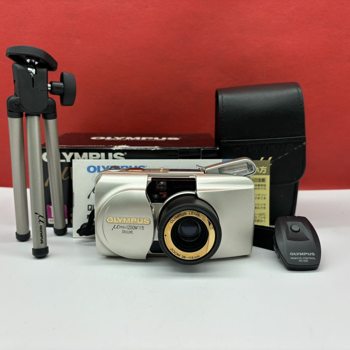 ◇ OLYMPUS μ [mju:] ZOOM 115 DELUXE コンパクトフィルムカメラ ZOOM