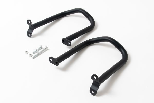 GN125 エンジンガード バンパー 黒 社外品 547