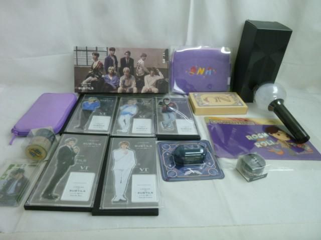【同梱可】中古品 韓流 防弾少年団 BTS MAP OF THE SOUL ペンライト IN THE SOOP クリアカード 等 グッズセット
