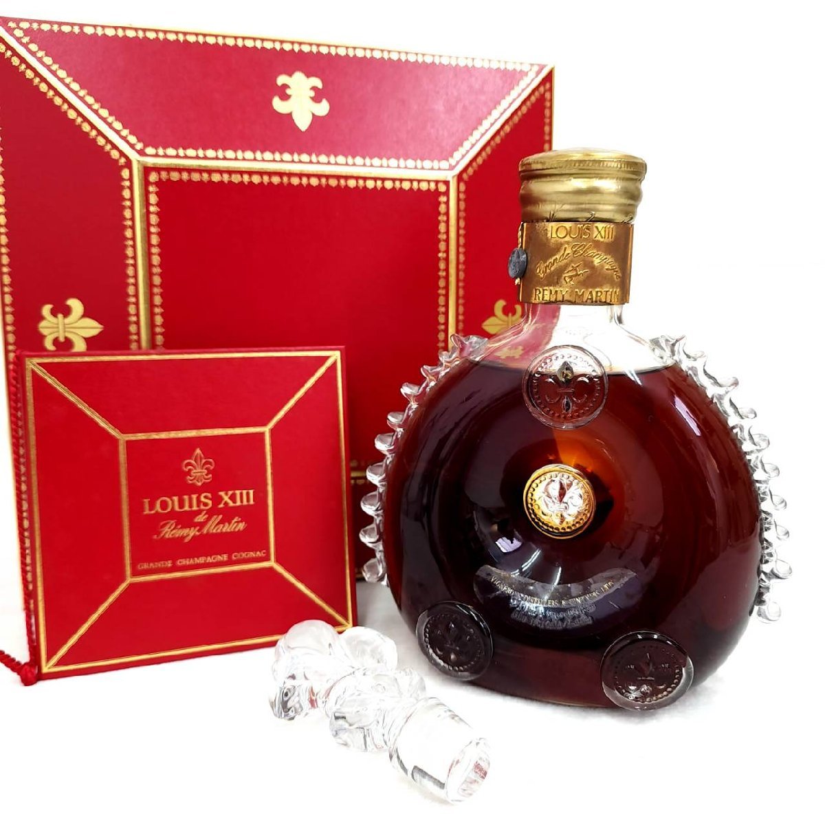 【未開封】レミーマルタン ルイ13世 バカラボトル 替え栓付 REMY MARTIN LOUIS XIII レミーマルタン ルイ13世 700ml バカラボトル
