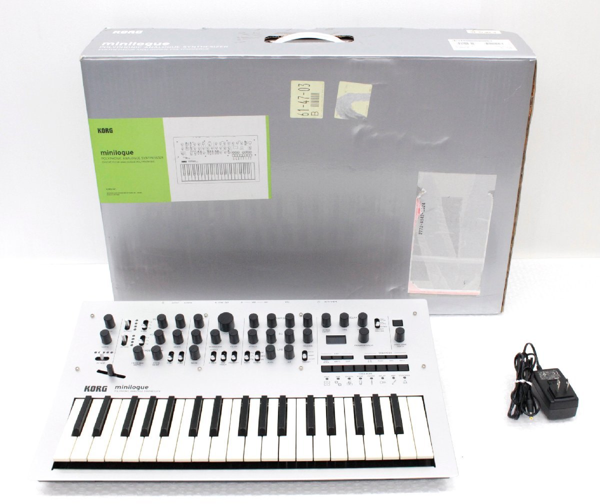●【中古・未メンテナンス品】KORG Minilogue コルグ アナログシンセサイザー【動作確認済み】：