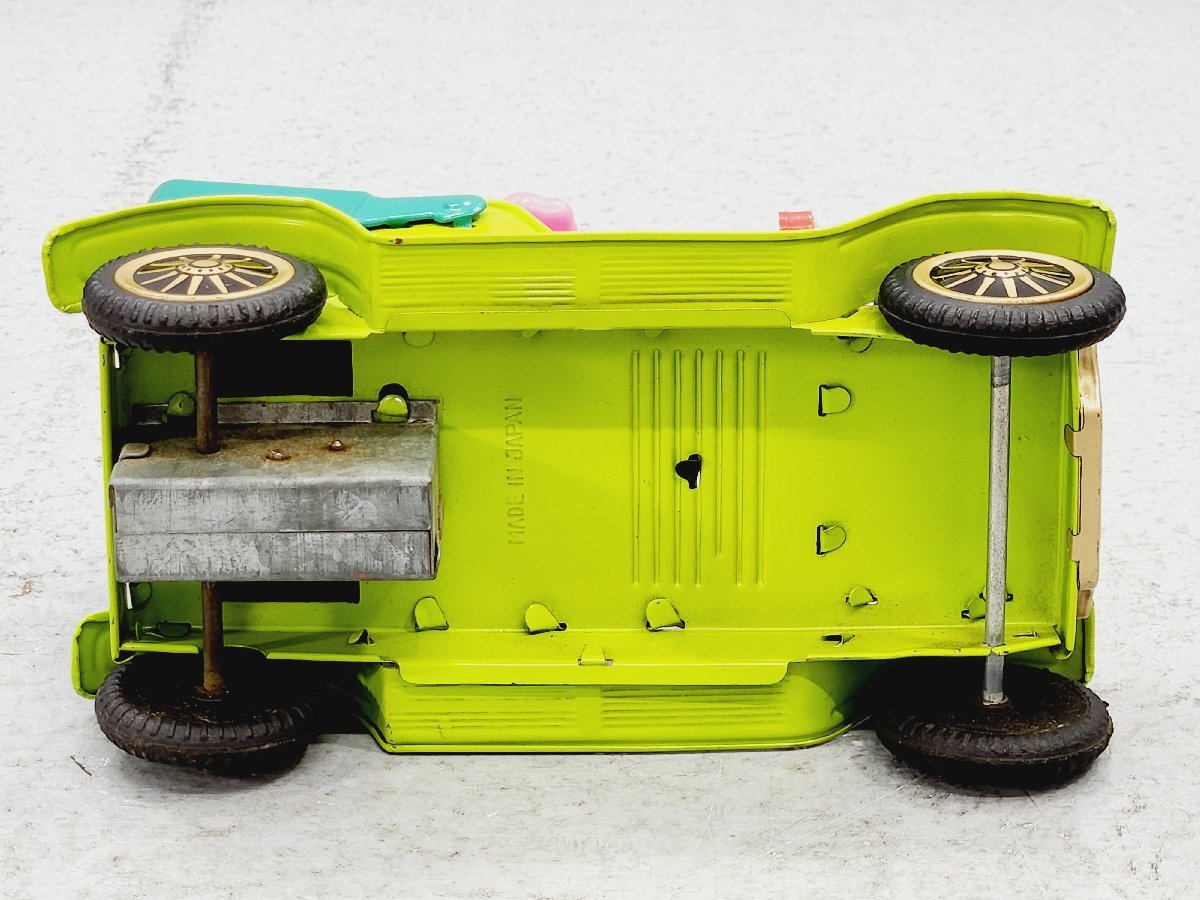 野村トーイ ニャロメ自動車 ブリキ ソフビ 赤塚不二夫 昭和レトロ 同梱 