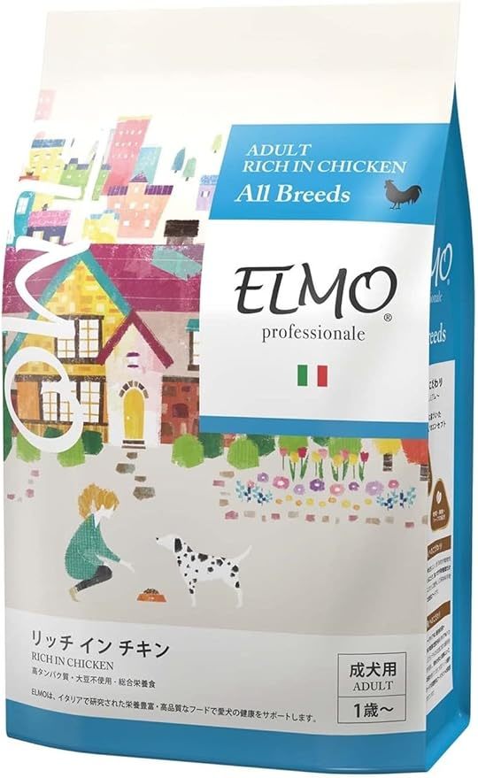 犬用品 成犬用 ドッグフード ELMO エルモ リッチインチキン
