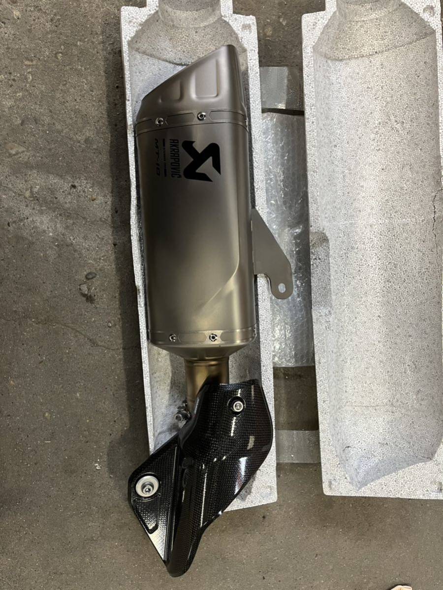 ヤマハ MT-10 アクラポビッチ AKRAPOVIC スリップオンマフラー ヤマハ