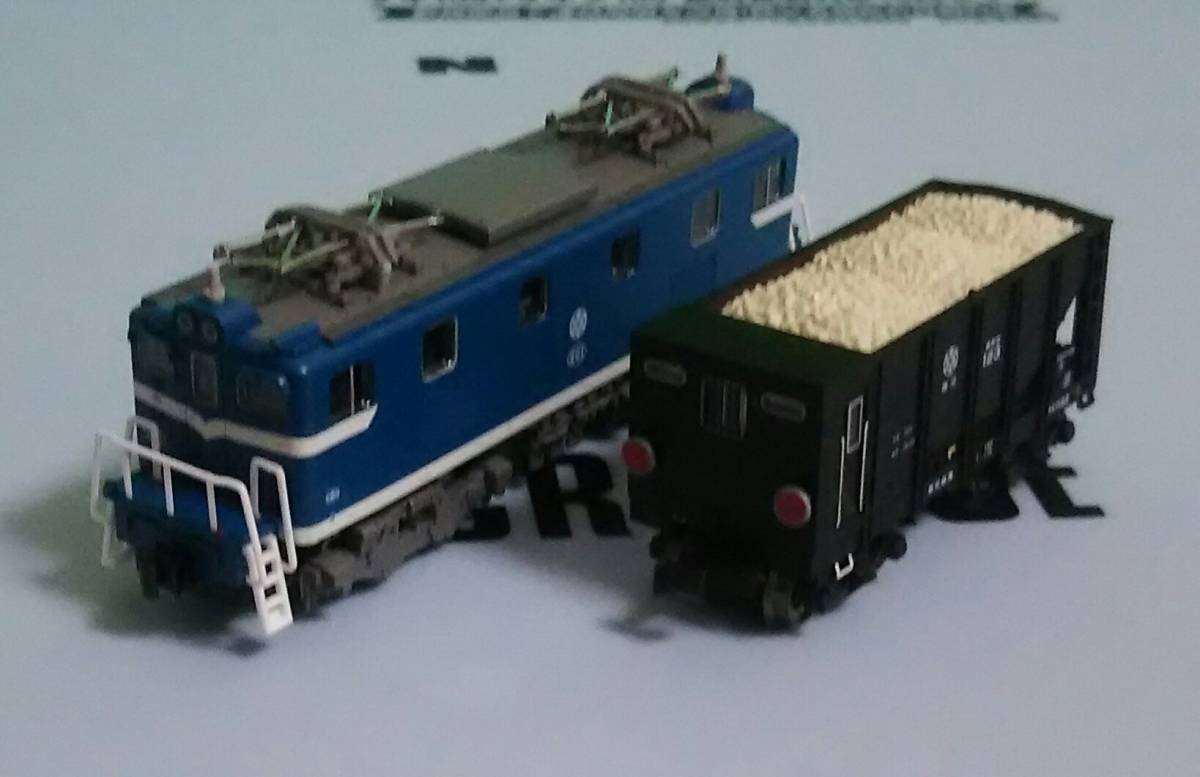 マイクロエース 秩父鉄道 デキ200 ×2 鉱石貨物列車 ヲキ・ヲキフ 10両×