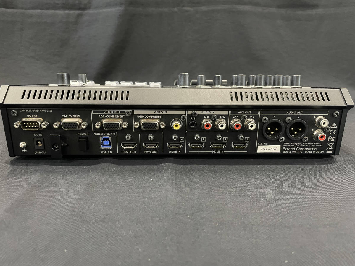 B-004] Roland VR-4HD HD AV ミキサー Roland VR-4HD | MIXER 島村 VR-4HD