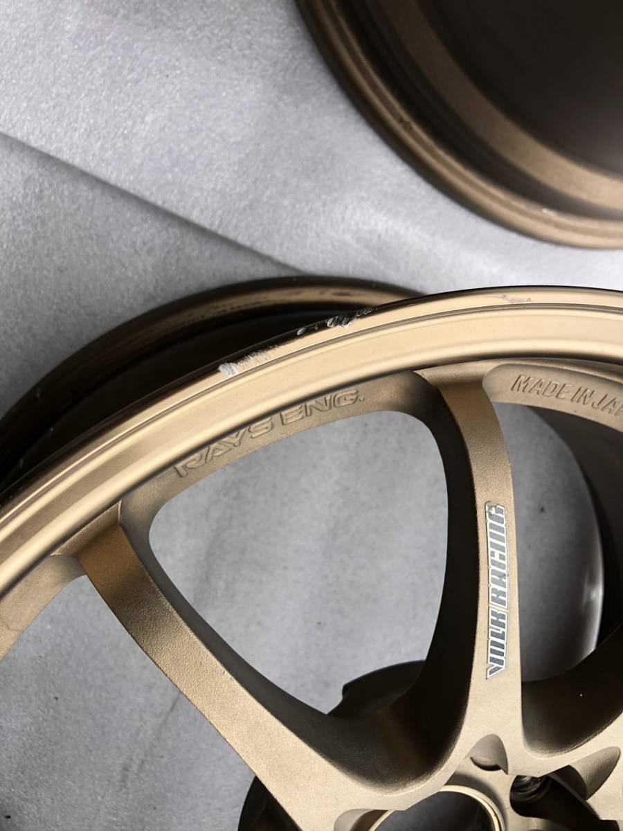 RAYS CE28N 17インチ 8J +33 5h-114.3 レイズ ボルク VOLK RACING 2本 