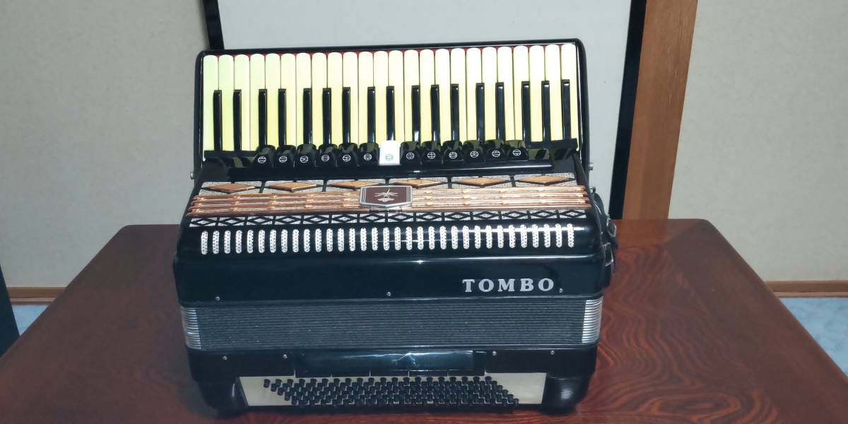 TOMBO アコーディオン トンボ 現状品 (アコーディオン 30鍵盤 