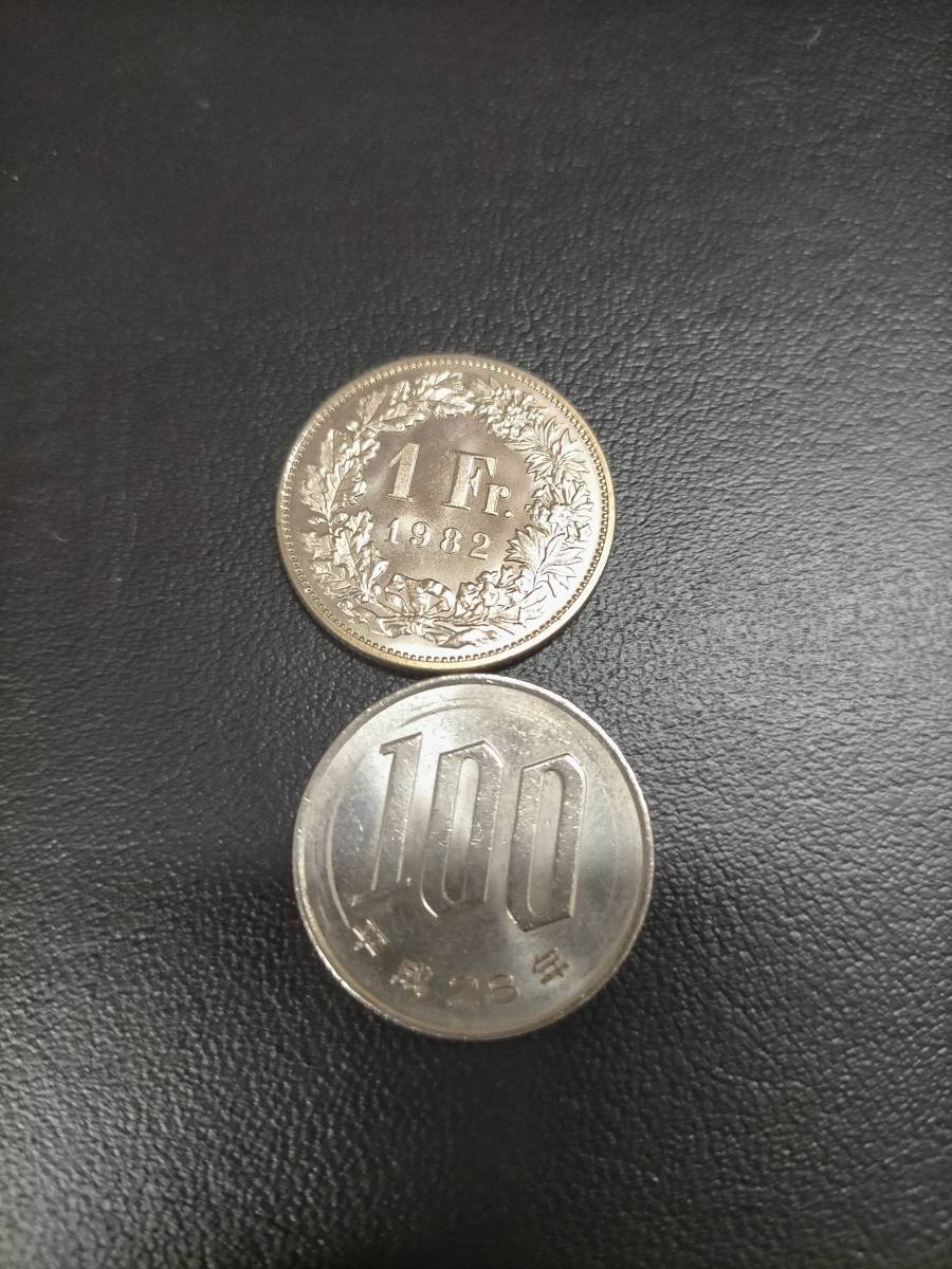 スイス　フラン　1フラン硬貨　50枚 スイス 1フラン硬貨 50枚 （50フラン） スイス | 1フラン硬貨 最高