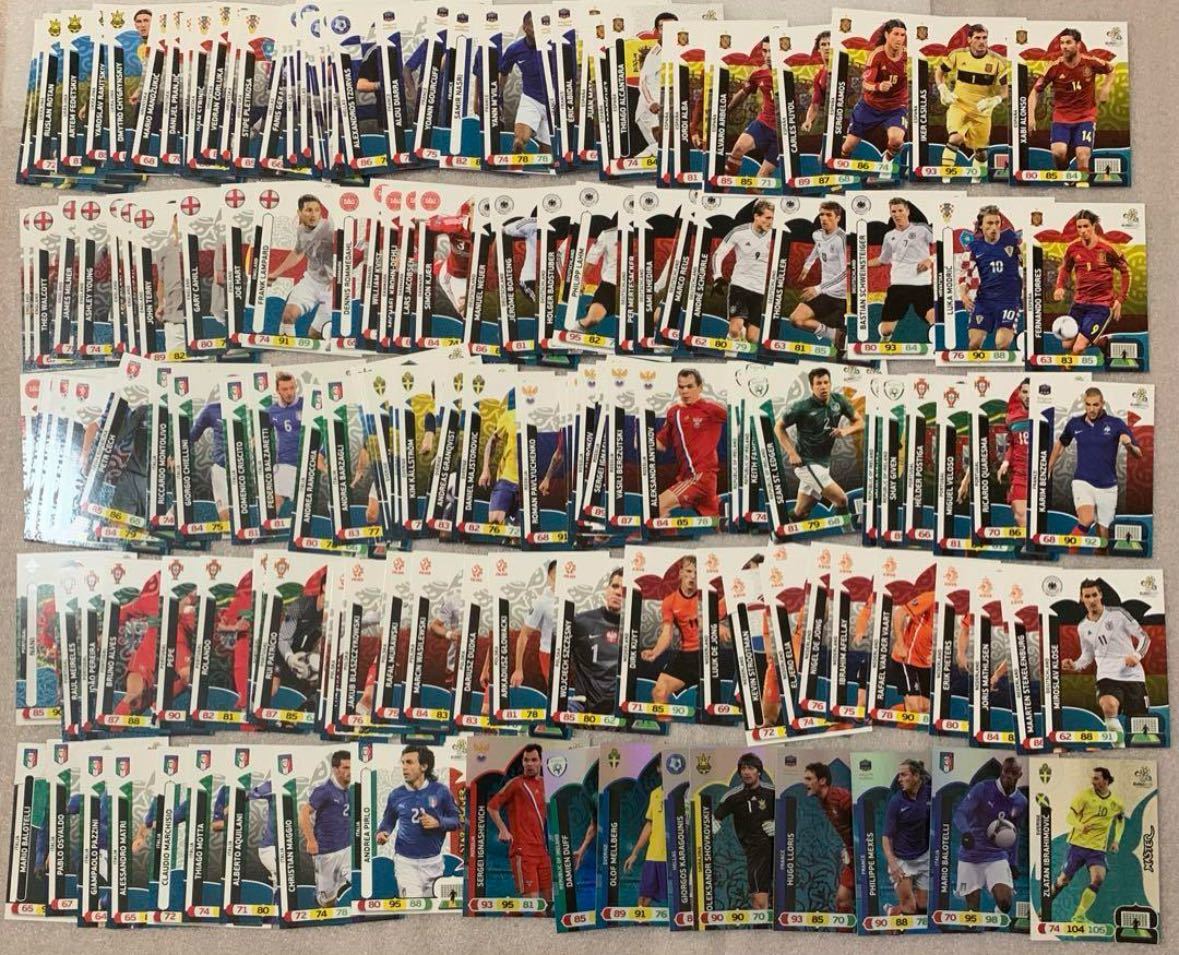 大量 被りなし 約180枚 Panini World Euro 2012 パラレル ワールドカップ ルーキー サッカー カード まとめ売り