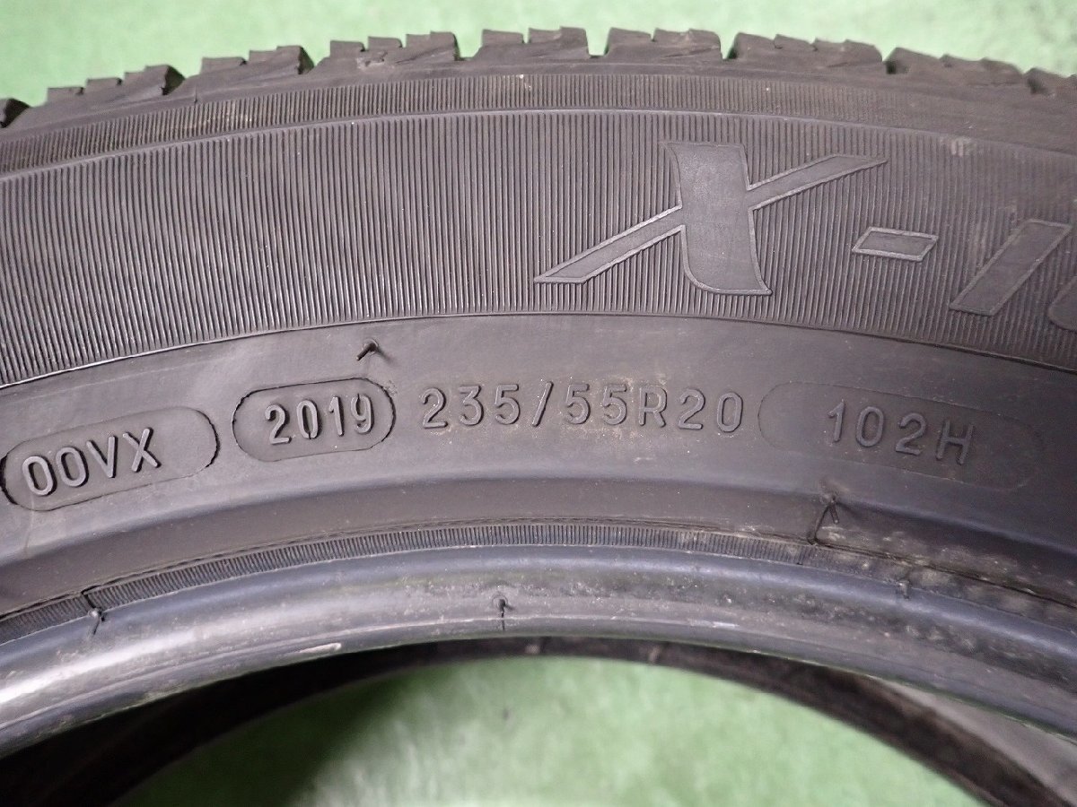 GM0569【送料無料235/55R20】4本 ミシュラン X-ICE3 レクサスRX クルーガー ムラーノなどへ 中古スタッドレスタイヤ X-ICE ミシュラン | ミシュラン、新スタッドレスタイヤ「 XI3（エックス スペシャルページ