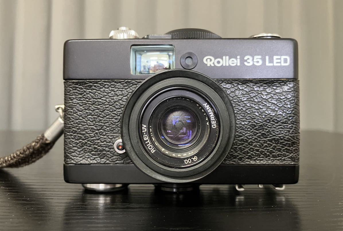 Rollei/ローライ★35 LED★Triotar 3.5/40★ケース付き★コンパクトカメラ★ジャンク★090692