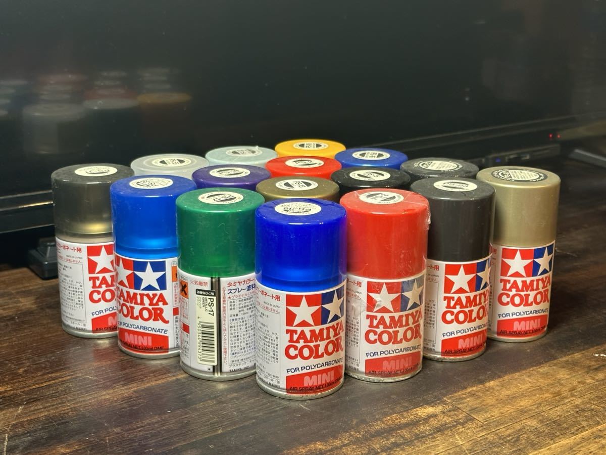 ファスカラー・タミヤスプレー　ジャンク一式_2