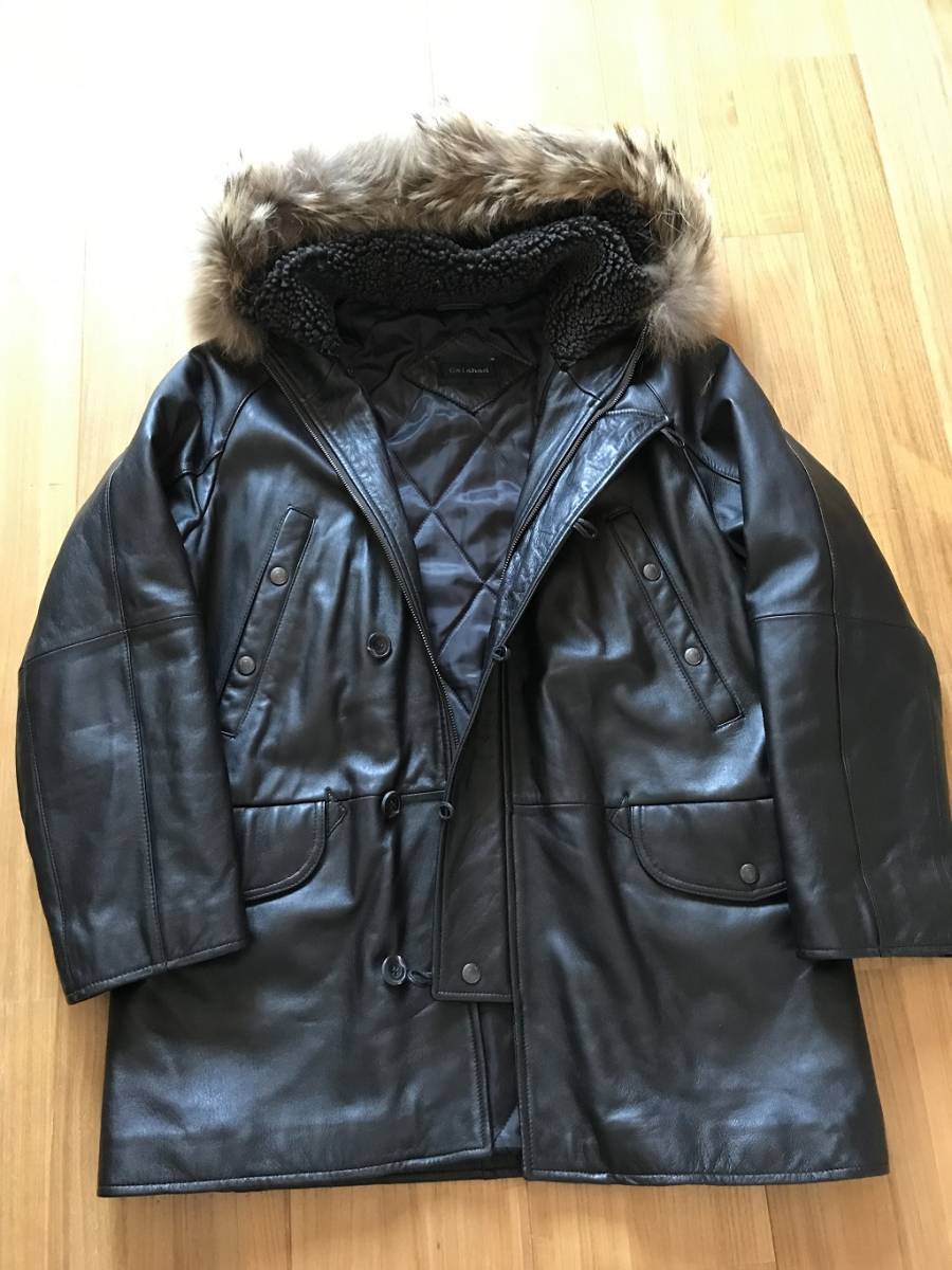 Galahad N3-B ラグランショルダーのレザーコート SIZE M n3bの通販