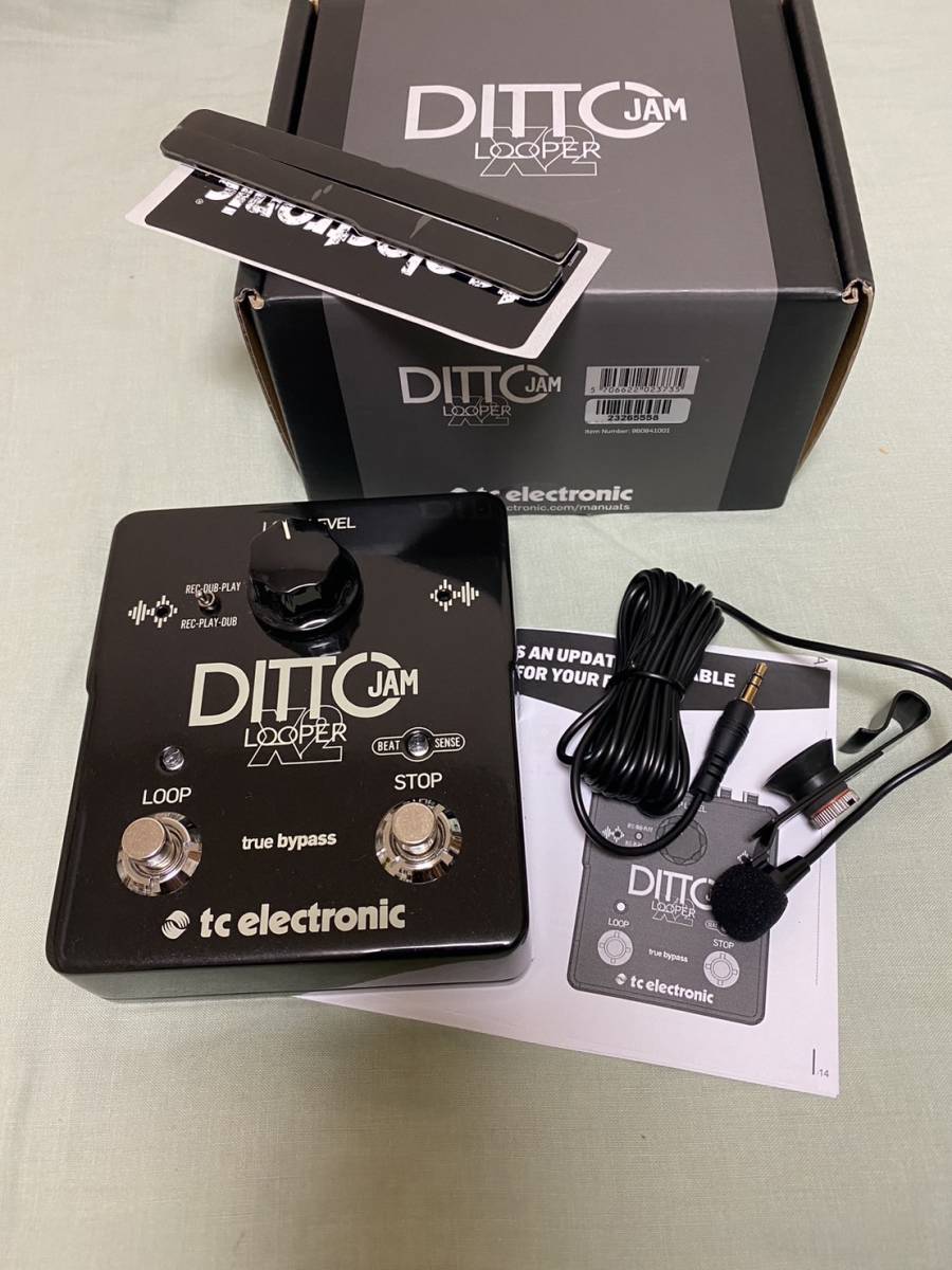tc electronic DITTO JAM X2 LOOPER ルーパー 中古 美品 ほぼ未使用