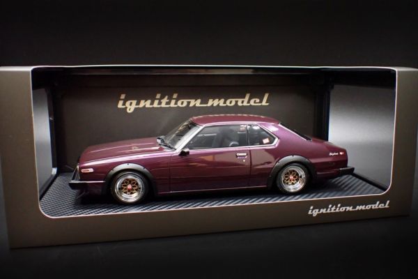 1/18 イグニッションモデルスカイライン 2000 GT-ES パープル