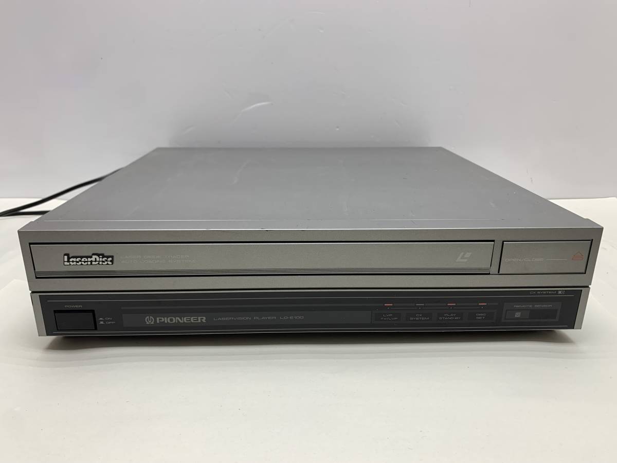 【全国無料，新作】 PIONEER パイオニア LD-E100 レーザーディスクプレーヤー LDプレーヤー 本体(LDプレーヤー)｜売買されたオークション情報、yahooの商品情報をアーカイブ公開 - オークファン LDプレーヤー