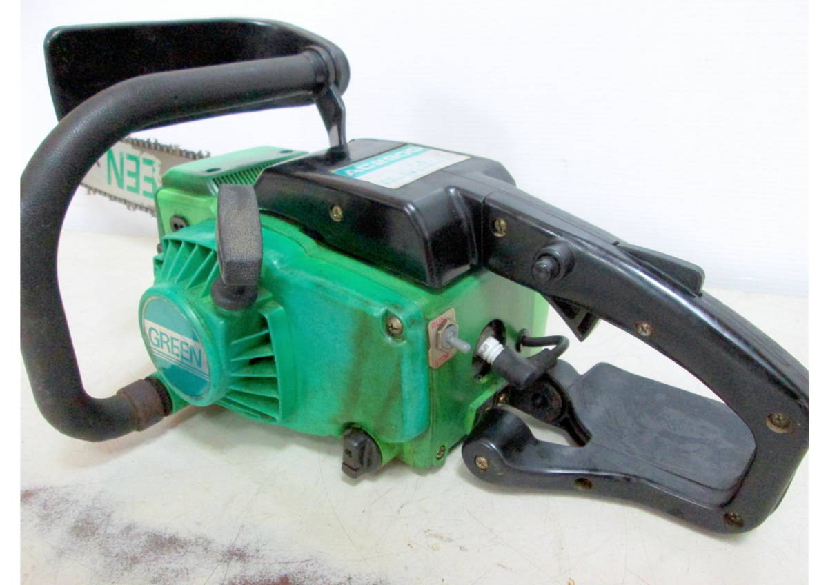 310018 チェーンソー ジャンク品 KIORITZ 共立 グリーン AC290G