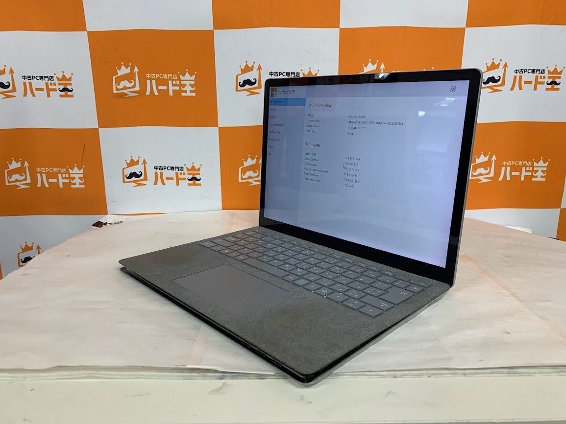 【難あり】Surface Laptop Core i5-7200U 8/128 ハード王】マイクロソフト Surface Laptop/Corei5-7200U/8GB/SSD256GB
