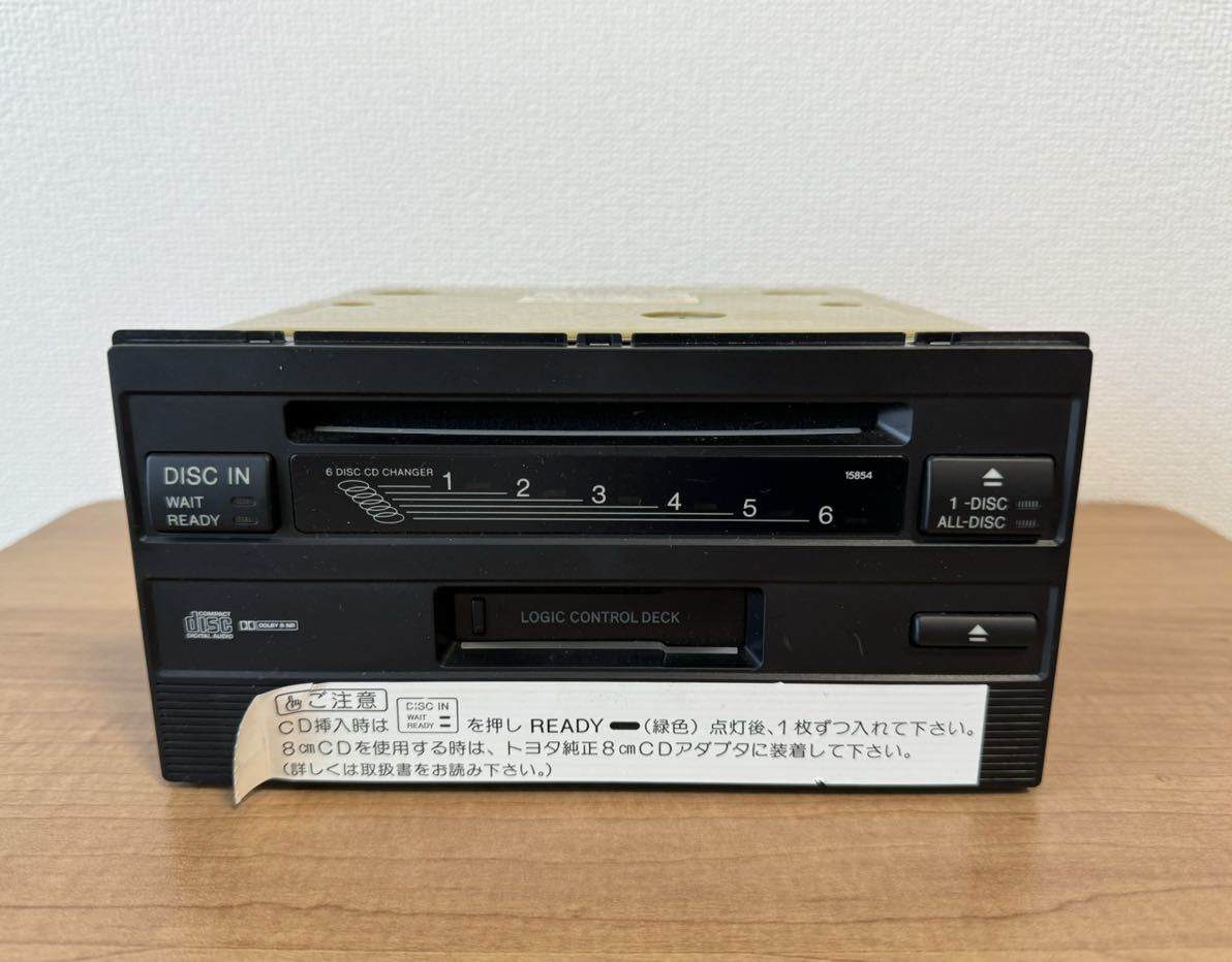 17 クラウン JZS171 純正 CD/カセット デッキ 86120-3A680