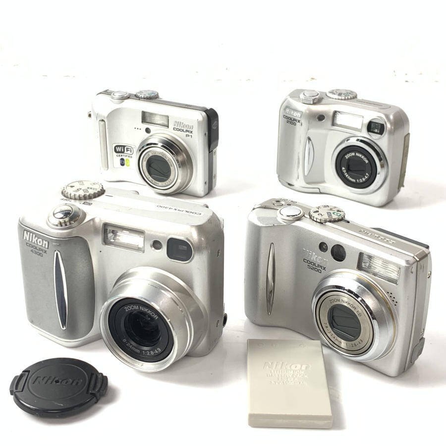 Nikon ニコン COOLPIX E5200/E4300/E2100/P1 コンパクトデジタルカメラ
