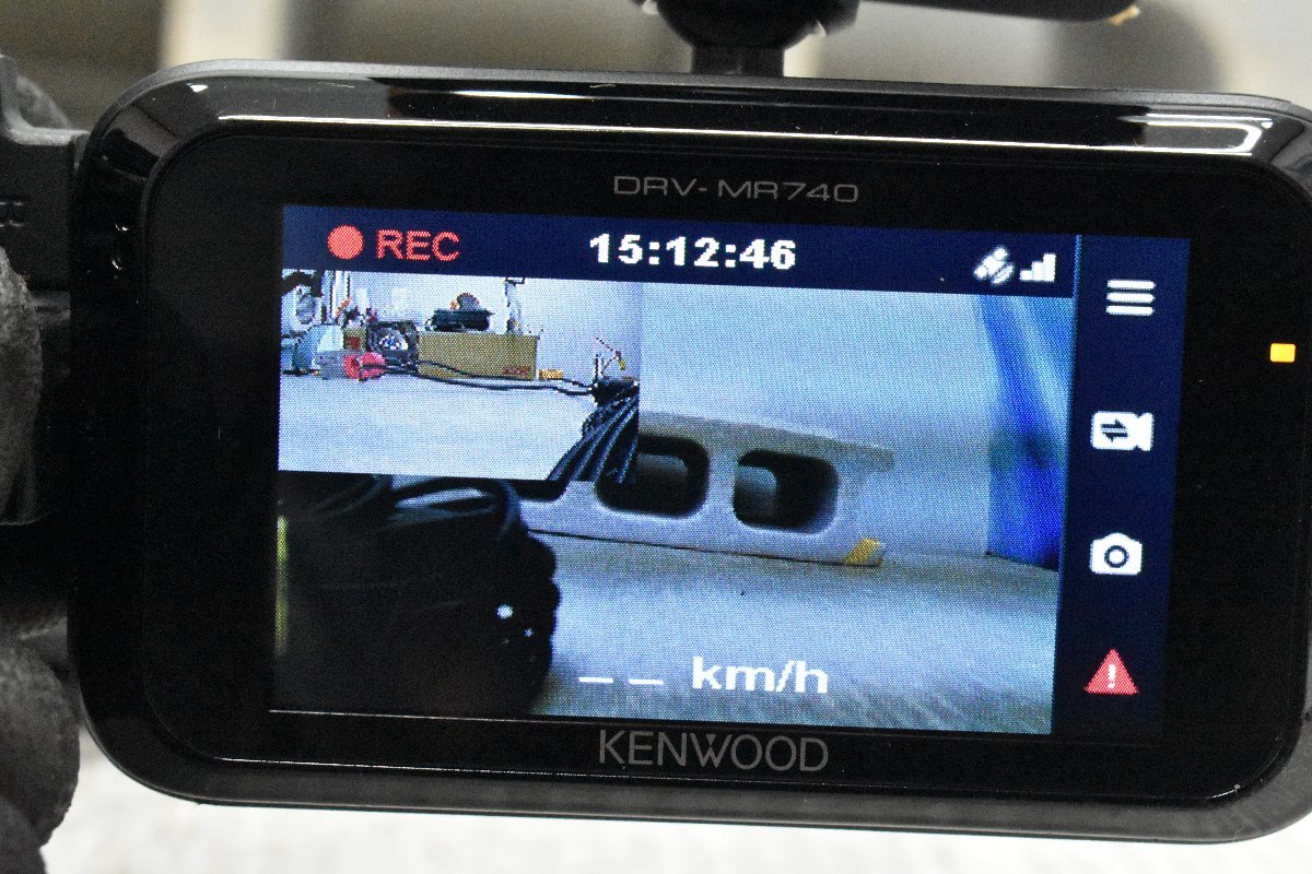 ケンウッド ドライブレコーダー DRV-MR740 前後 2カメラ ドラレコ *77 