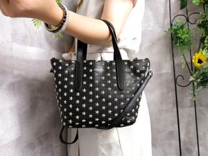 極美品☆JIMMY CHOO ジミーチュウ ピムリコ 大容量 トート バッグ 黒 