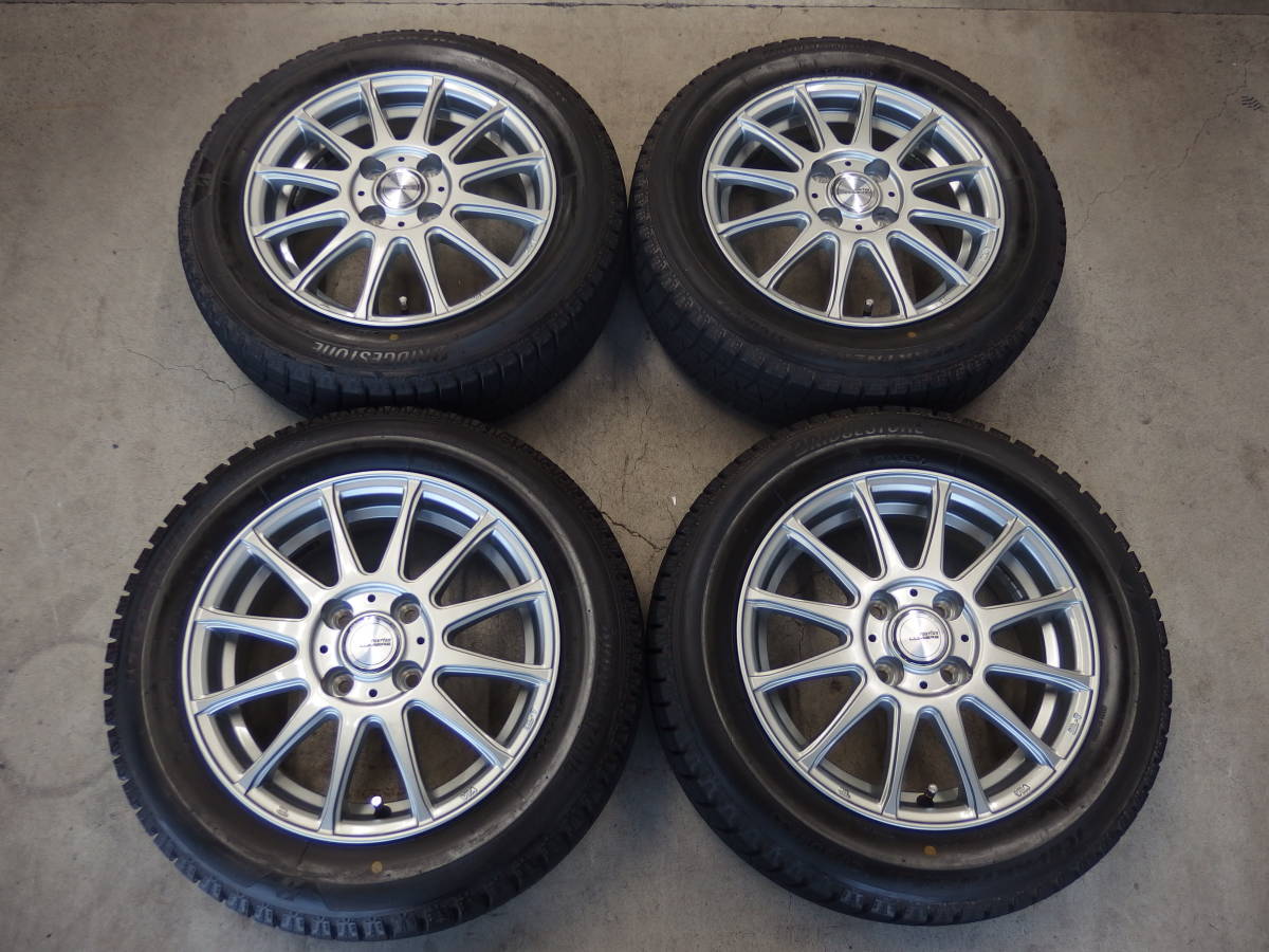 BRIDGESTONE ICE PARTNER2 165/65R14 + weds ravrion LUMIERE 4本