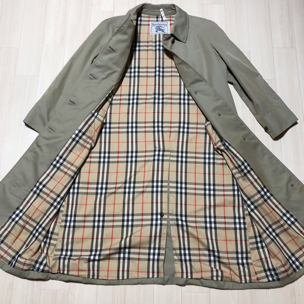 ノバチェック ステンカラーコート BURBERRY イングランド製 正規品