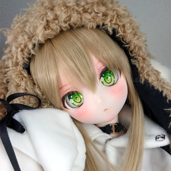 MIGNON * DDH-28　セミホワイト肌　カスタムヘッド＋試作レジンアイ　