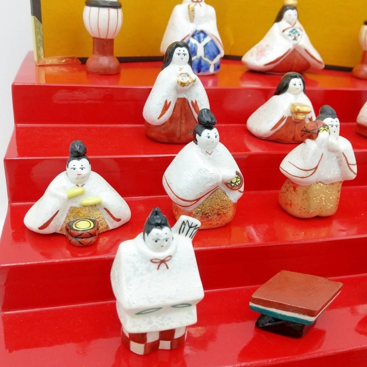 桃の節句 ひな人形 錦彩 華みやび 雛(平飾り) 2450 錦彩華みやび雛（五