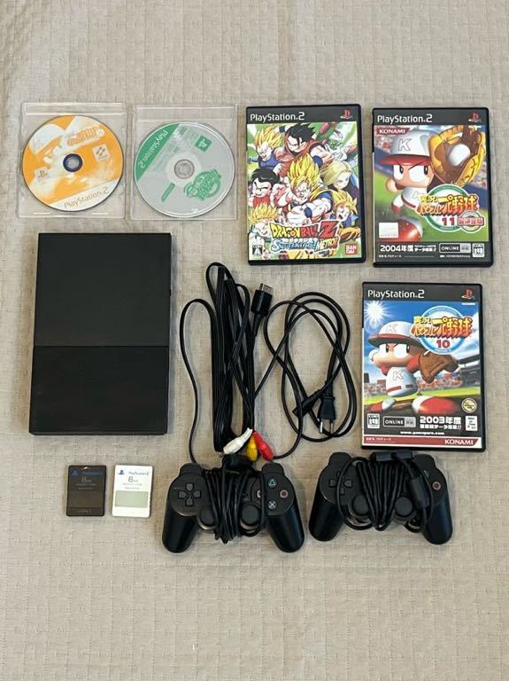 SONY PS2 SCPH-90000 本体ソフトセット プレイステーション2 