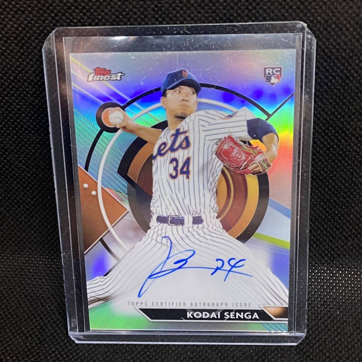 Topps Finest 千賀滉大 直筆サイン カード ルーキー 2023 Topps tier