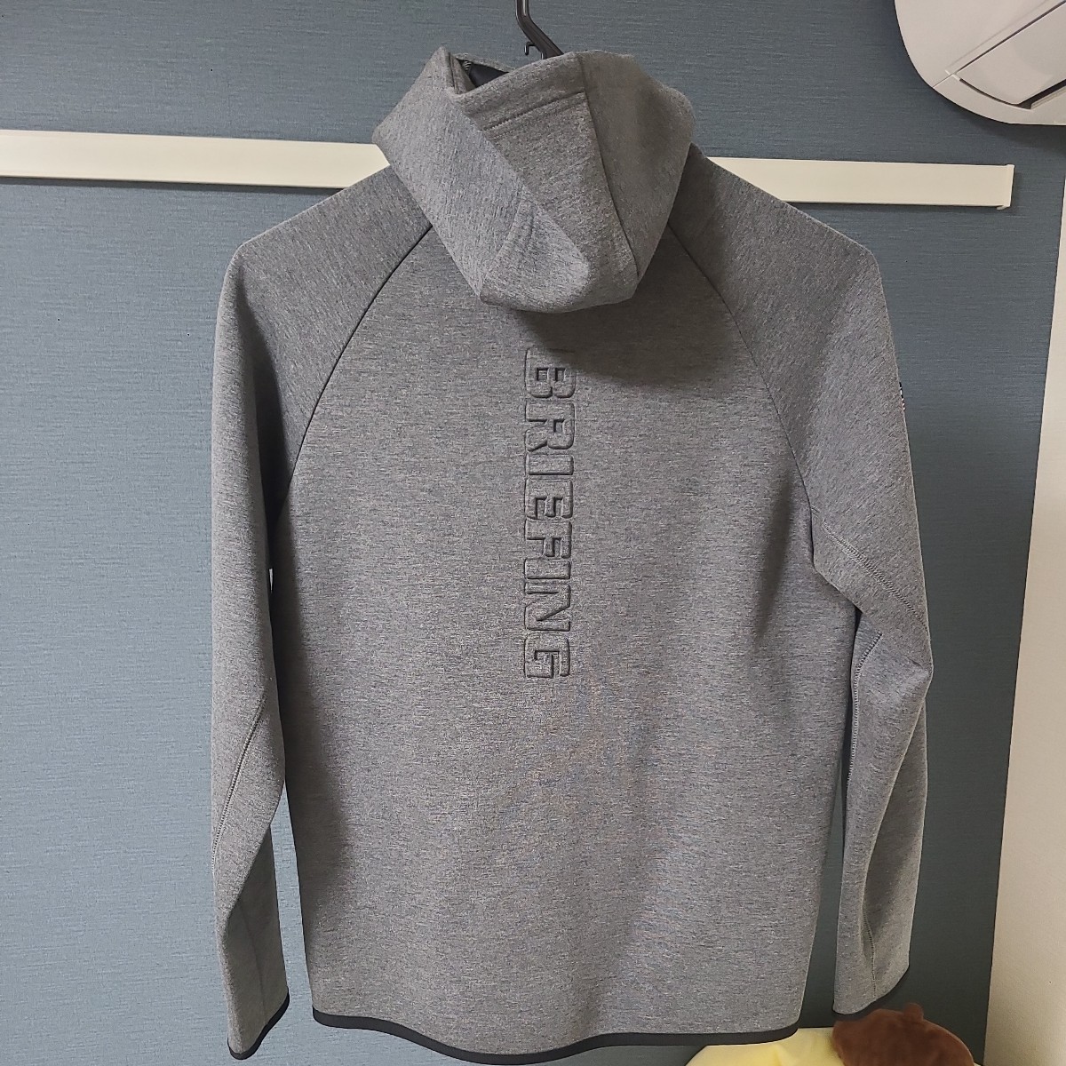 BRIEFING正規品3D LOGO WARM PARKA グレー