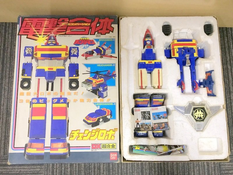 DX超合金 電撃合体チェンジロボ アースコンバージョン 電撃戦隊 電撃
