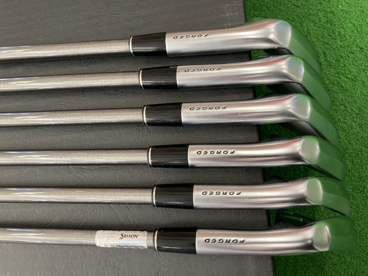 希少スペック 綺麗め SRIXON ZX7 Mk2 アイアン #5-Pw 6本セット 